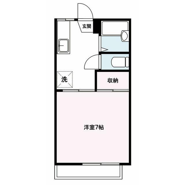 メゾンコイズミⅢ 205号室 間取り