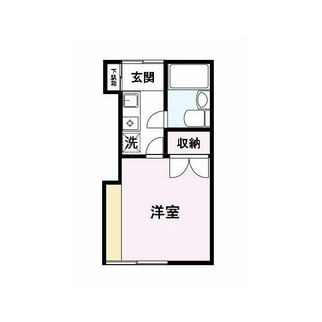 新久荘 103号室 間取り