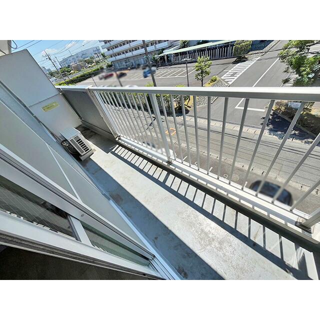 清水マンション ベランダ