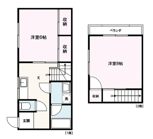 サンハイツ藤 101号室 間取り