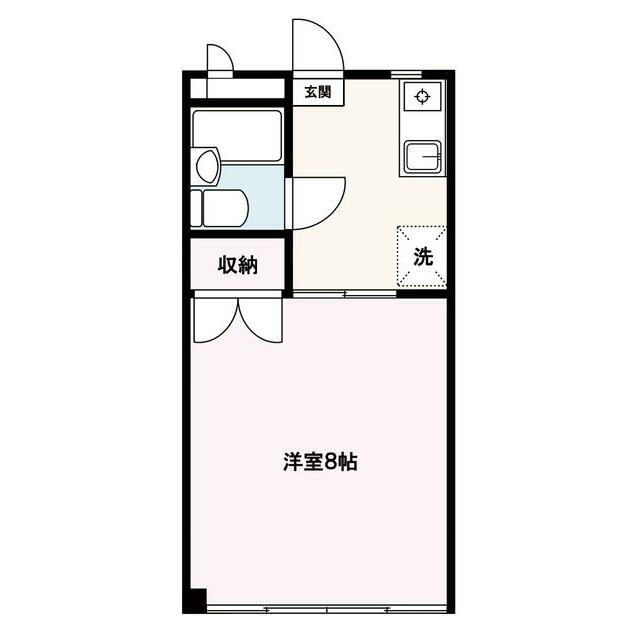 ワコービル 302号室 間取り