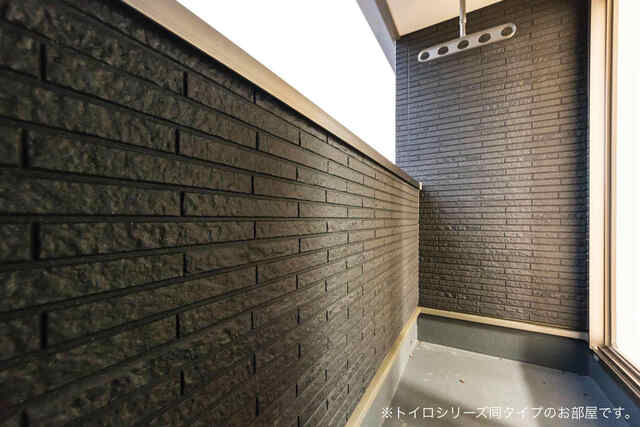 鵠沼松が岡４丁目アパート ベランダ