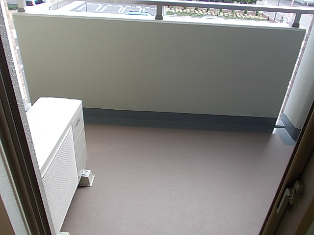 エクレセンス新富 ベランダ