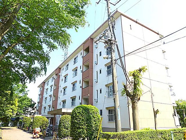 東高森団地1号棟 406号室 外観