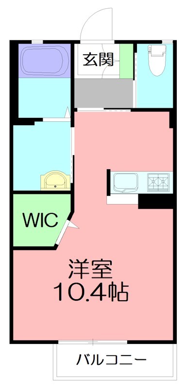 エトワール　Ｂ 00102号室 間取り