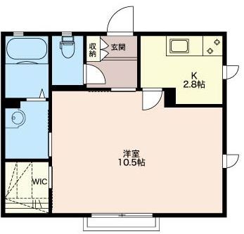 エルマージュ鴨宮 202号室 間取り