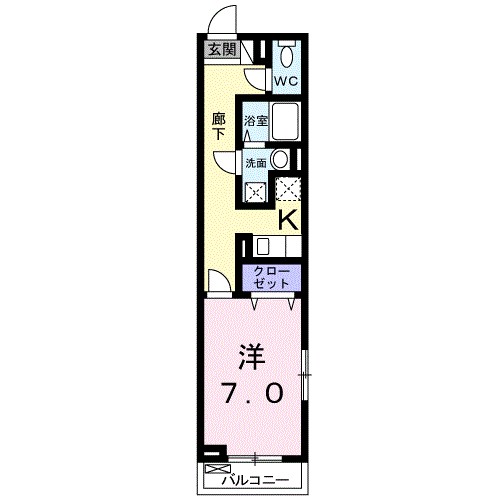 サンアーバン湘南 101号室 間取り