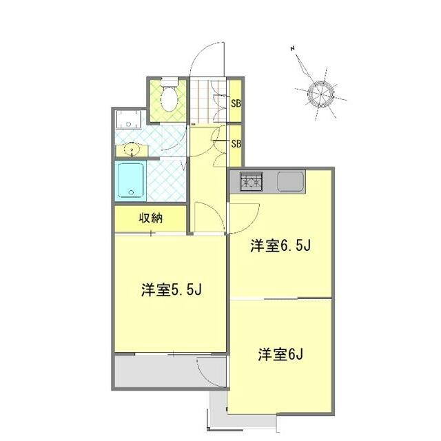 Fujisawa SAKURA Residence 102号室 間取り