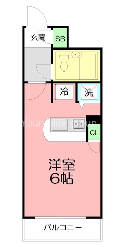 ワコーレエレガンスさがみ野第1 304号室 間取り
