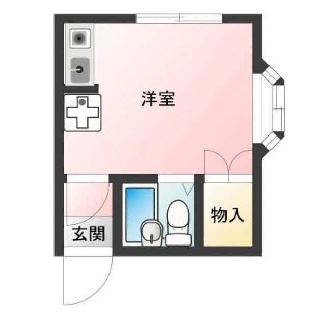 エイペックス 101号室 間取り