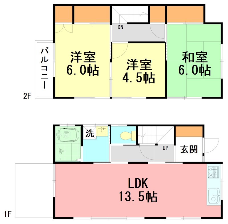 愛川町半原戸建 間取り