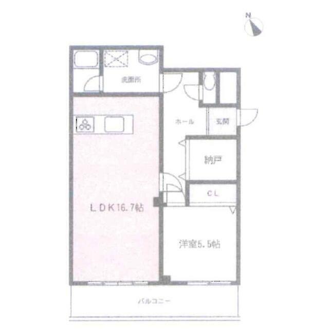 リエス平塚長瀬 202号室 間取り