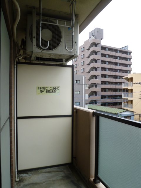 ハイツ井上Ⅱ ベランダ