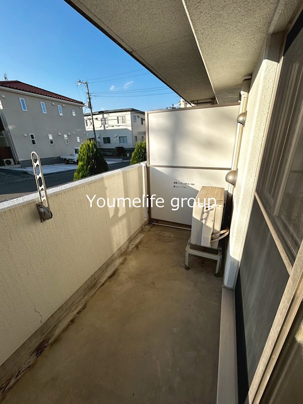 ベルフロースト弐番館 ベランダ