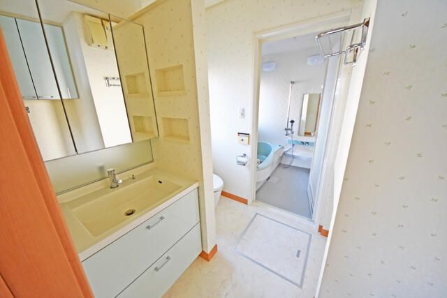 十間坂１丁目貸家 風呂画像