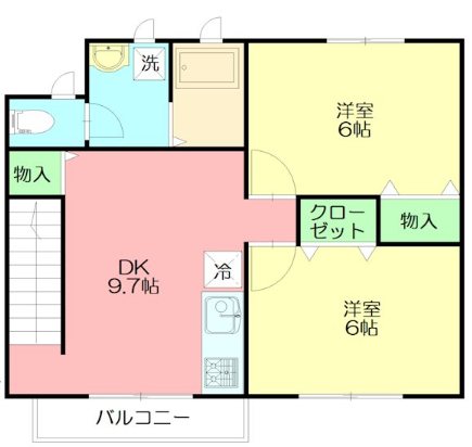 アールコート樅 102号室 間取り
