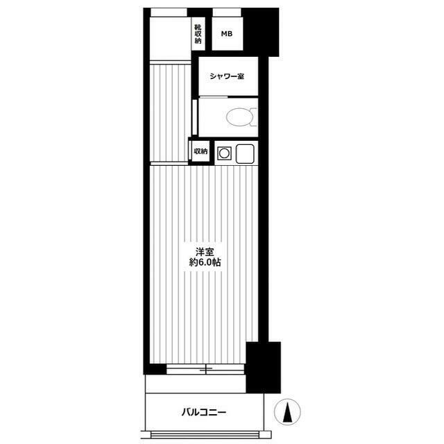 ライオンズマンション海老名 104号室 間取り