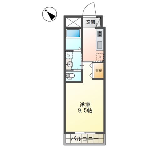 メルベーユ・ラヴィ 間取り