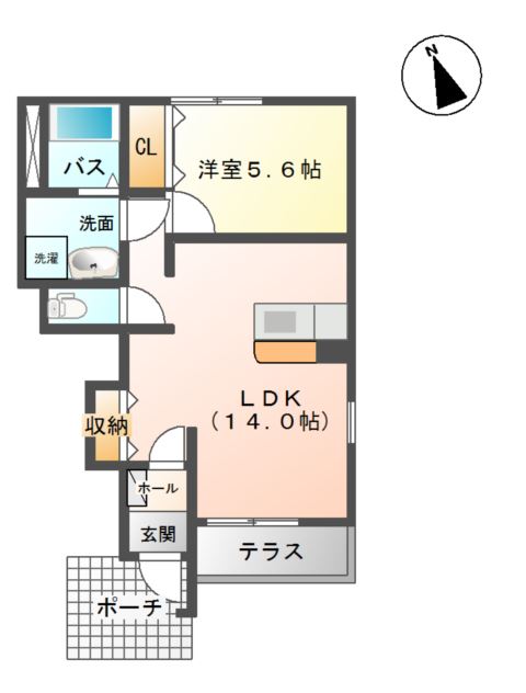 てらす　はに 間取り
