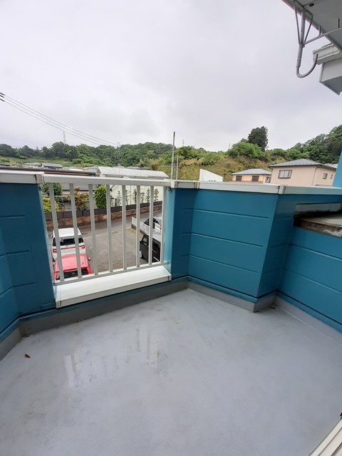 シャン・ド・フルール ベランダ