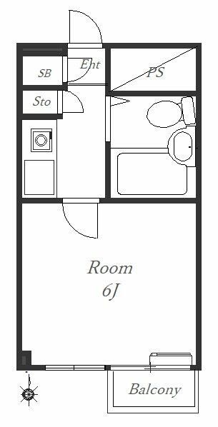 湘南ヒルズ 505号室 間取り