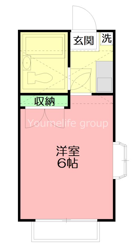 ＮＳコーポ 201号室 間取り
