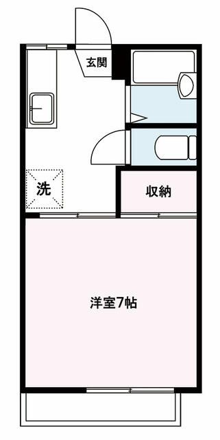 メゾンコイズミⅢ 203号室 間取り