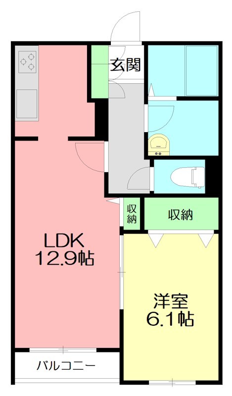 マイ　ラポール 00202号室 間取り