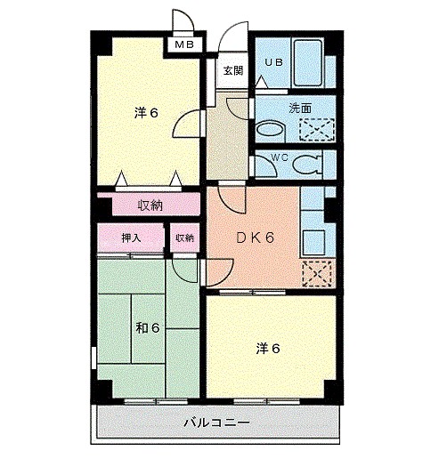 グレイス原宿Ⅰ 202号室 間取り