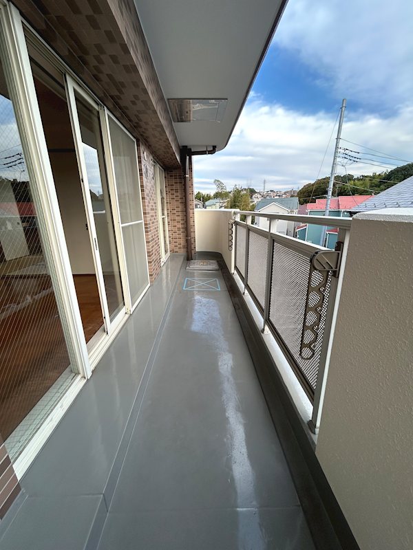 戸塚ウエスト・ウッド ベランダ