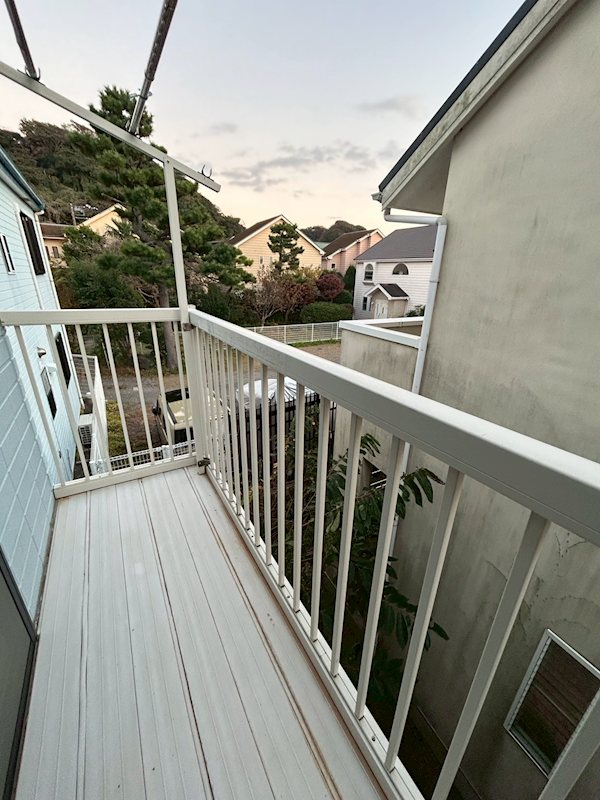 紅が谷テラスハウス ベランダ