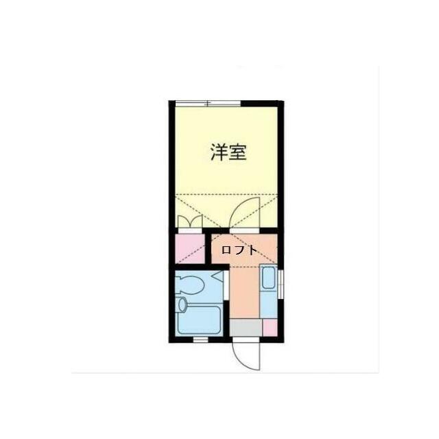 コーポラスクレイン湘南台 105号室 間取り