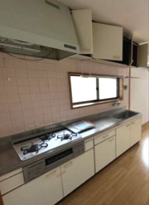 神明町アパート キッチン