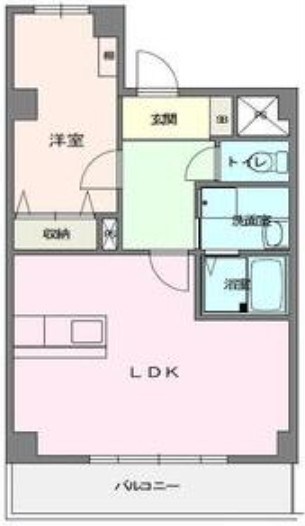 アイリス湘南 102号室 間取り