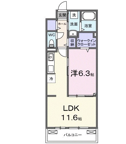 ティ・ワイ　レジデンス 203号室 間取り