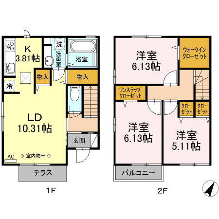 アヴェニールⅠ 間取り