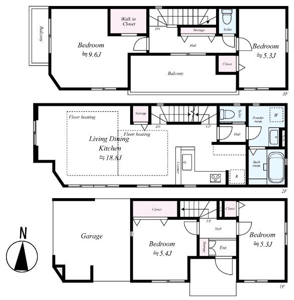茅ヶ崎市出口町戸建 間取り