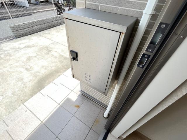 厚木市下川入新築アパート ベランダ