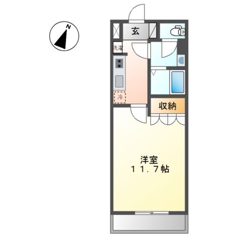 プレサスSⅡ 間取り