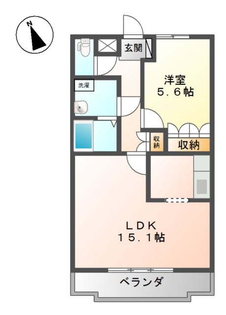 フレンドシップSHONAN 間取り