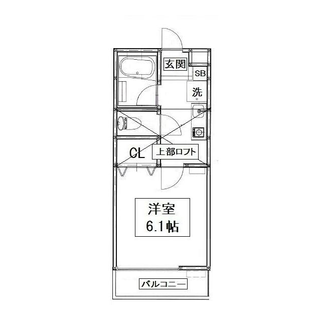 Ｐｏｎｙ　Ｖｉｌｌｅ　 A-203号室 間取り