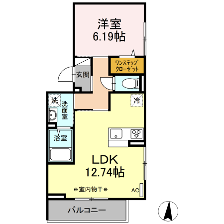 マーリエ　Ⅰ 301号室 間取り