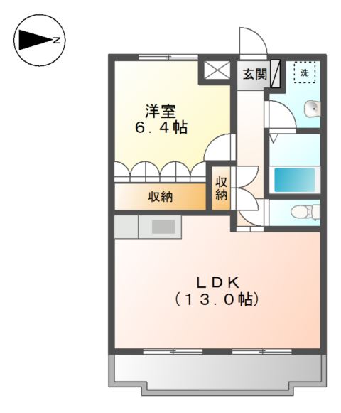 エルンテ・オーシモ 間取り