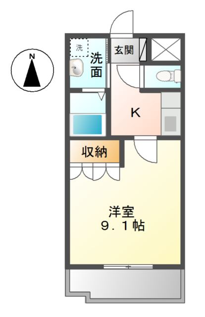 CASA東雲 間取り