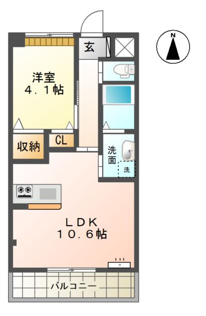クロッシュ 間取り