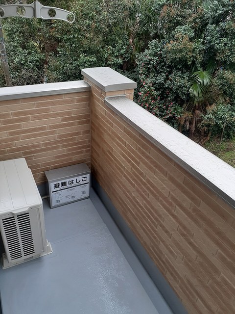 ヴァンベール　椿 ベランダ