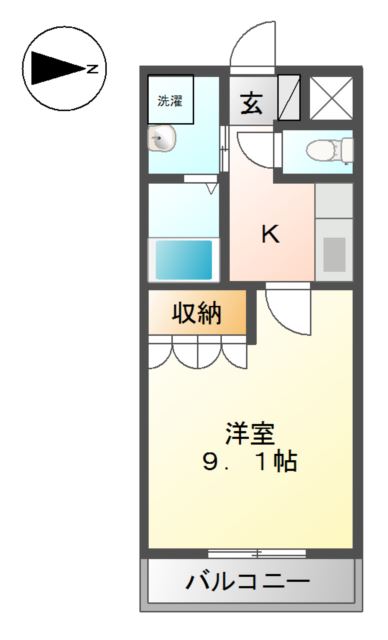 フリージャー茅ヶ崎 間取り