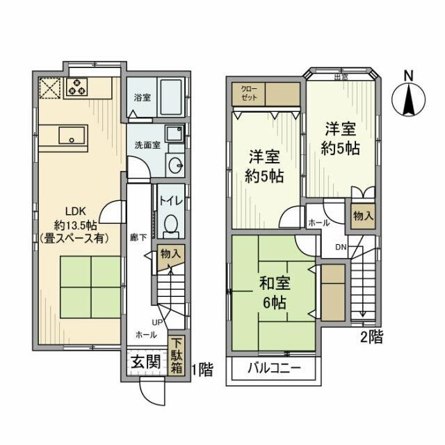 戸塚町戸建 間取り