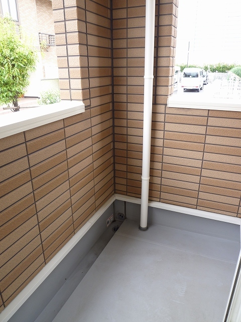 マンハイム　４番館 ベランダ