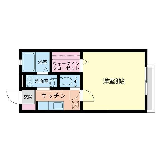 サンシャインMAEDA 203号室 間取り